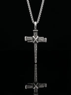 Forged Nail Cross Necklace image 0