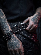 Voidstar Double Grommet Punk Belt image 4