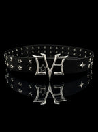 Voidstar Double Grommet Punk Belt image 0
