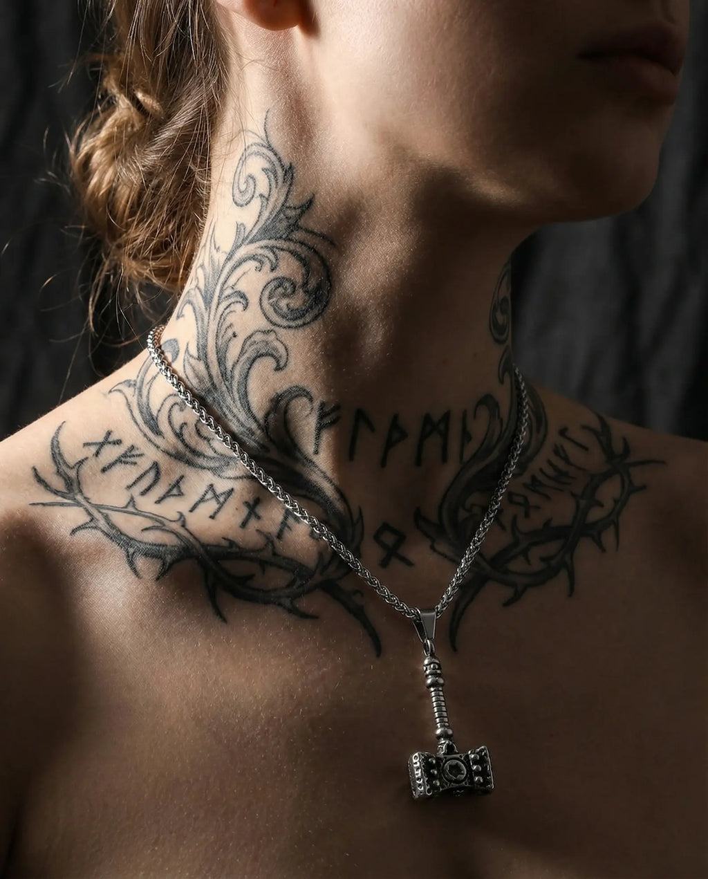 Thor's Hammer Pendant Necklace image 7