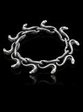 Entwined Serpents Gothic Bracelet image 0