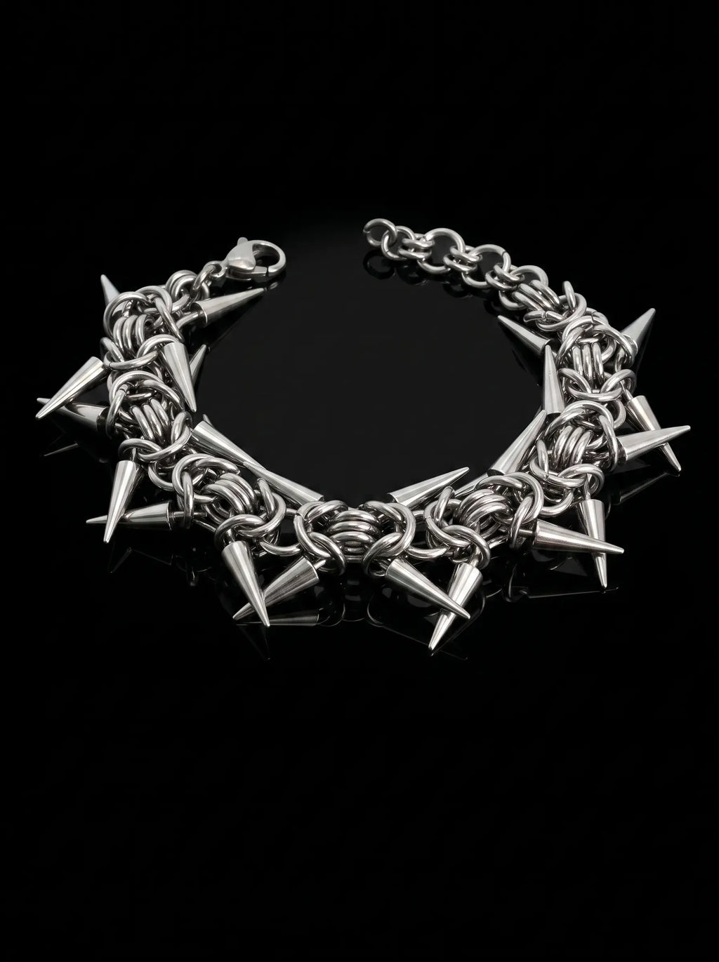 Punk Thorn Spine Bracelet image 0
