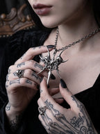 Twin Demon Skull Pendant image 5
