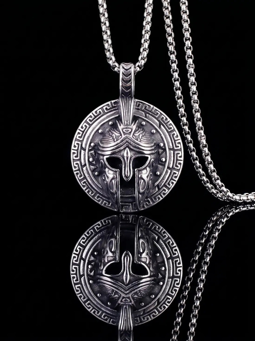 Spartan Shield Necklace image 0
