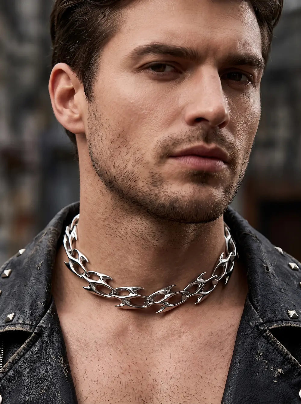 Tribal Blade Link Choker image 7