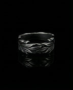 Vintage Plant Wheat Ear Ring image 0