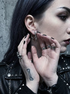 Tribal Fang Drop Earrings image 4
