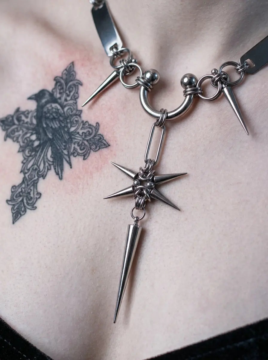 Punk Ironclad Choker image 4