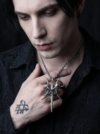 Twin Demon Skull Pendant image 4