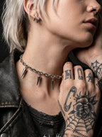 Punk Spike Choker image 3