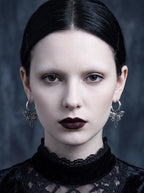 Oracle Wing Gothic Butterfly Earrings image 2