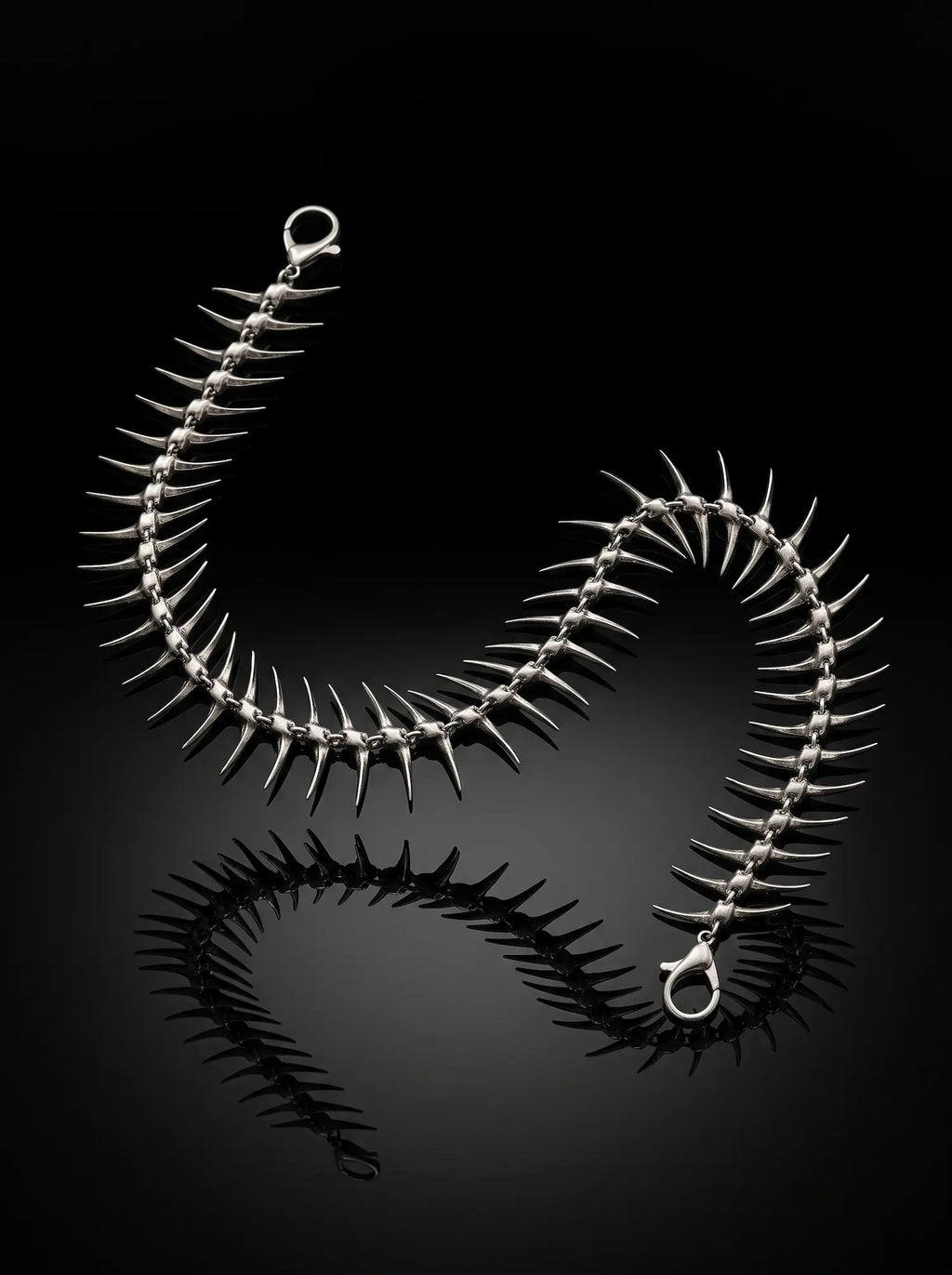 Razor Spine Punk Pants Chain image 0