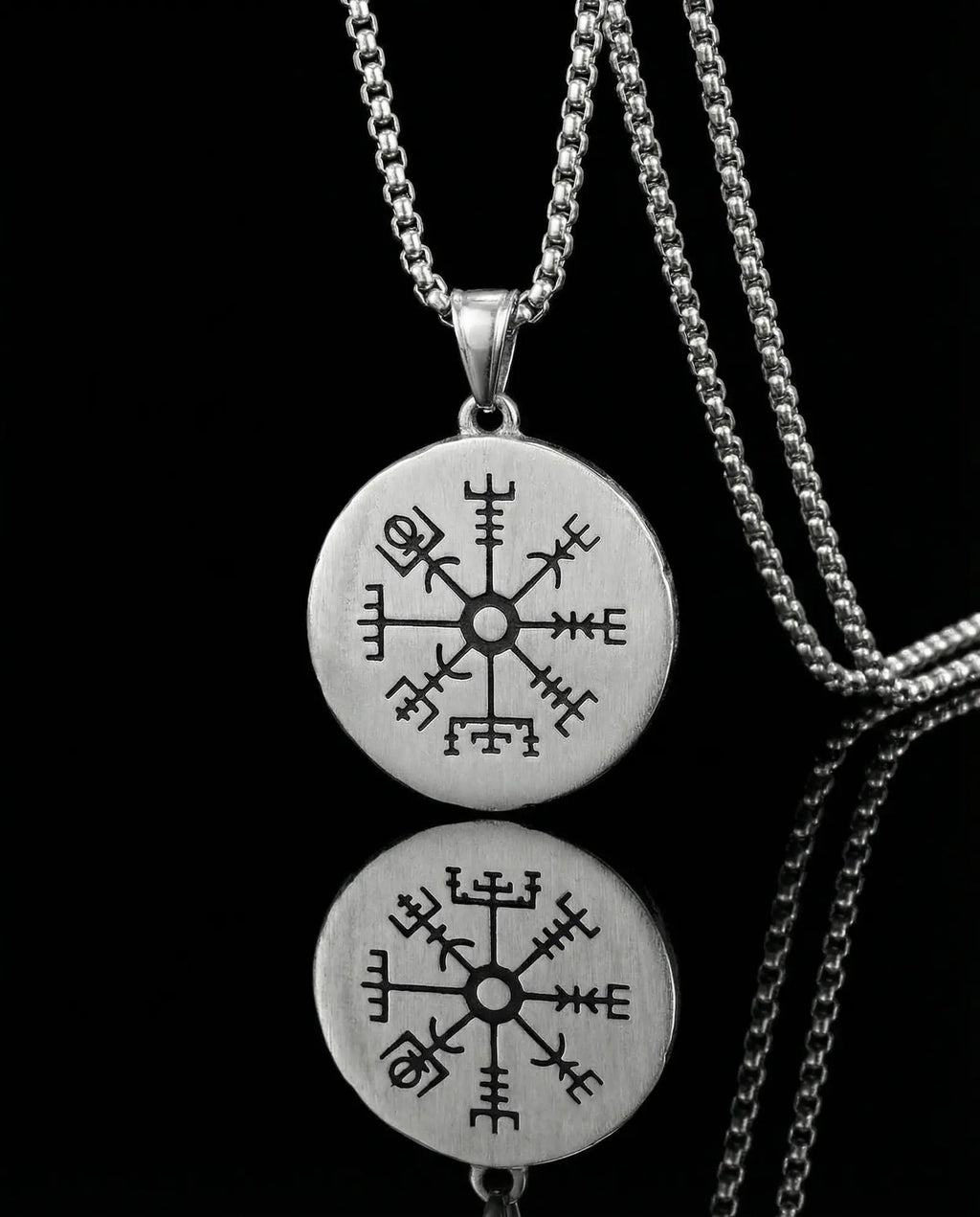 Viking Valknut Pendant Necklace image 5