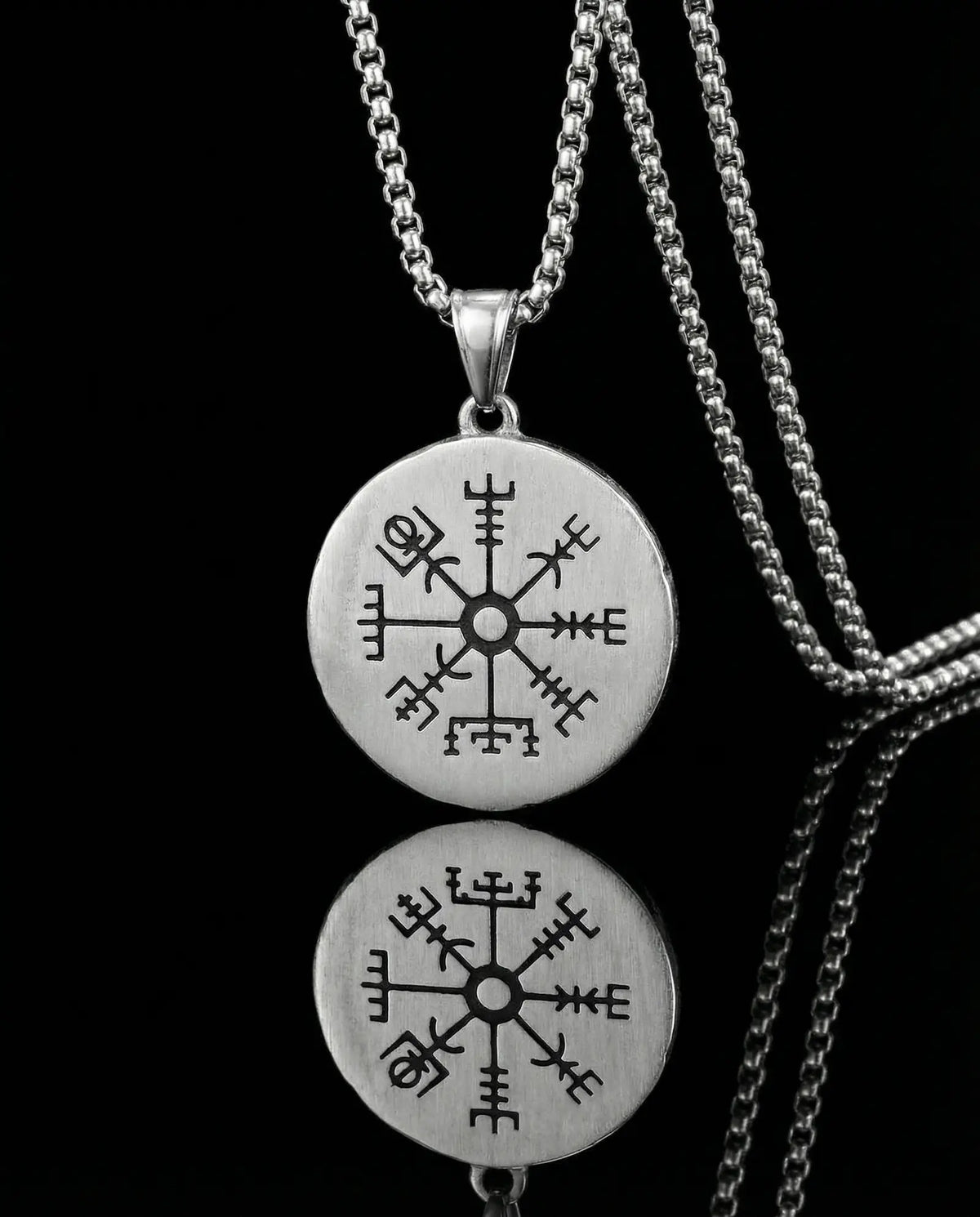 Viking Valknut Pendant Necklace image 5