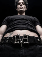 Voidstar Double Grommet Punk Belt image 6