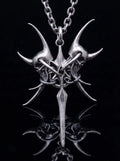 Twin Demon Skull Pendant image 0