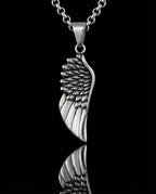 Feather Wing Pendant Necklace image 0