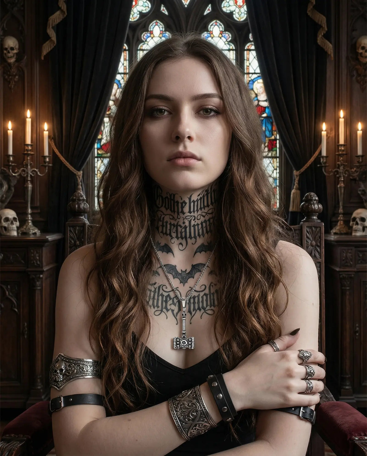 Thor's Hammer Pendant Necklace image 6