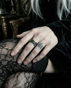 Vintage Plant Wheat Ear Ring image 1
