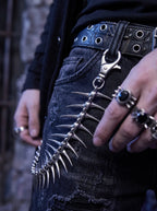 Razor Spine Punk Pants Chain image 2
