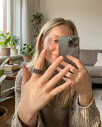 Vintage Viking Bone Ring image 3
