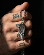 Feather Wing Pendant Necklace image 3