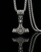 Thor Hammer Pendant Necklace image 0