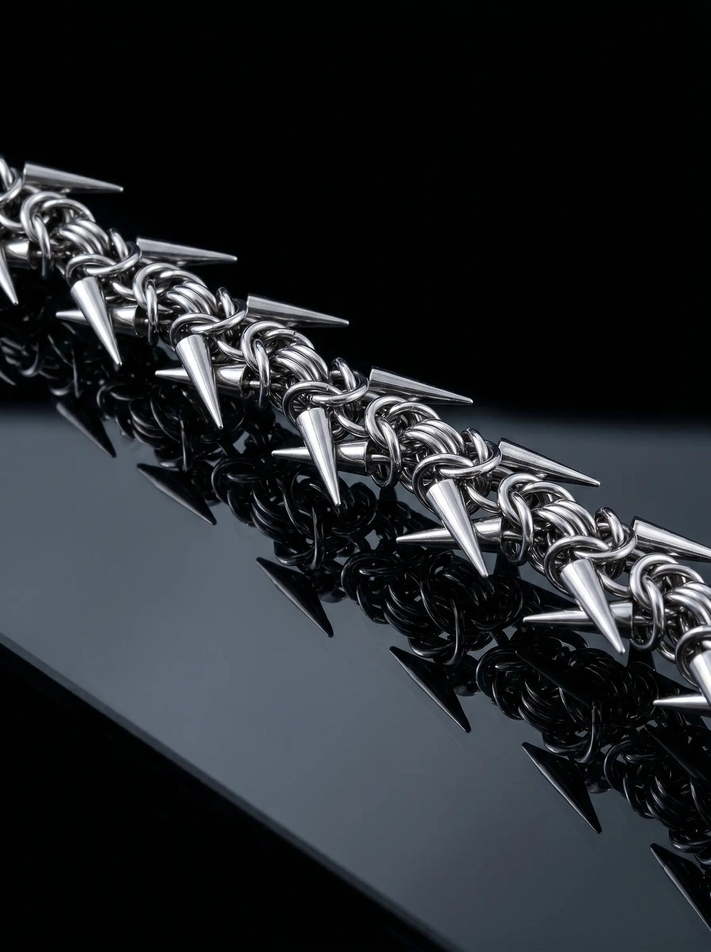 Punk Thorn Spine Bracelet image 8
