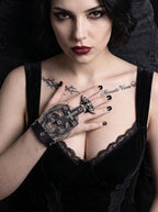 Batwing Skull Hand Chain image 4