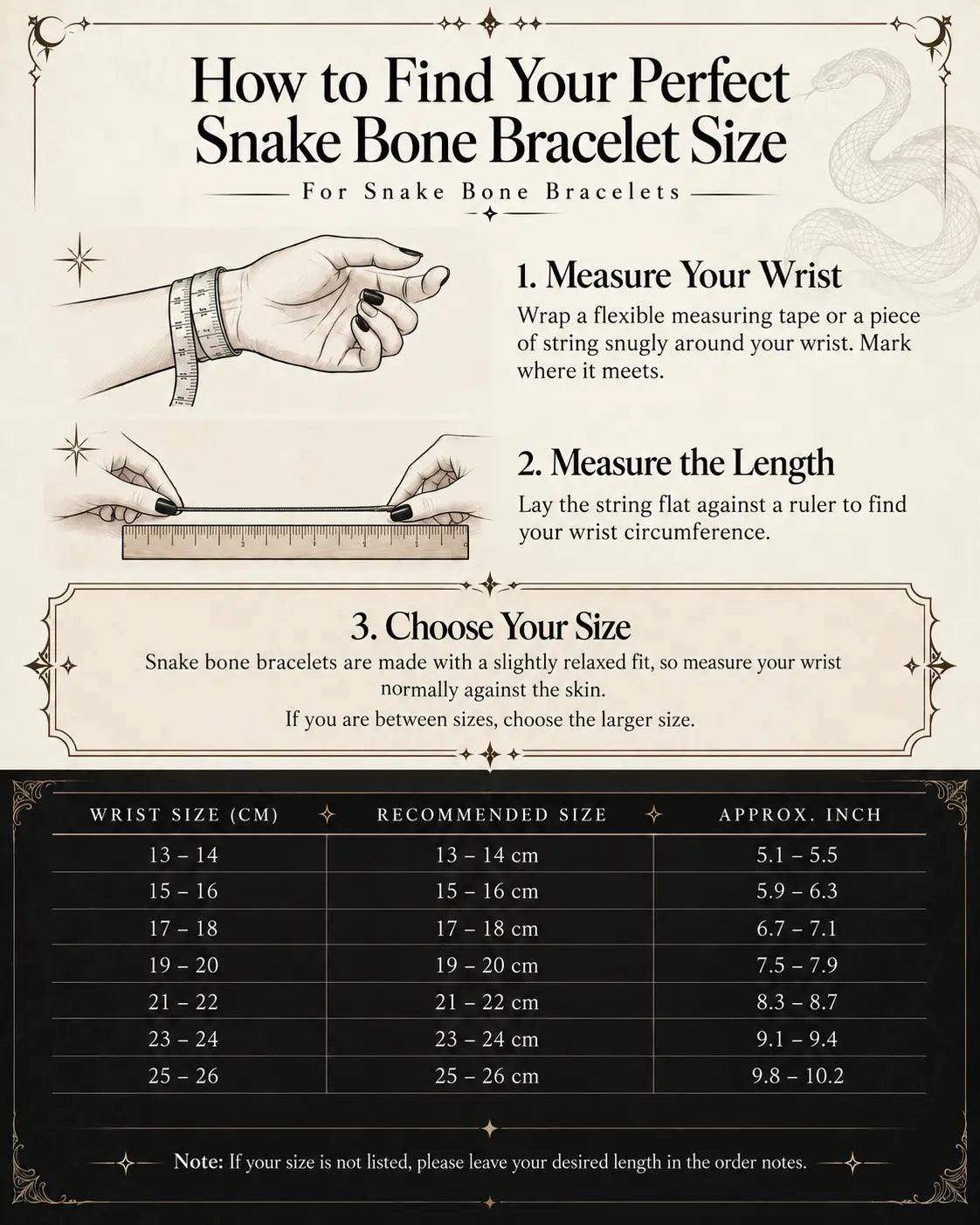 Size guide