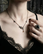 Crimson Raven Necklace image 5