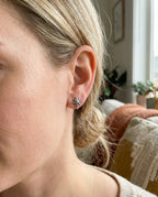 Punk Octagonal Star Earrings image 2
