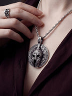 Spartan Shield Necklace image 3
