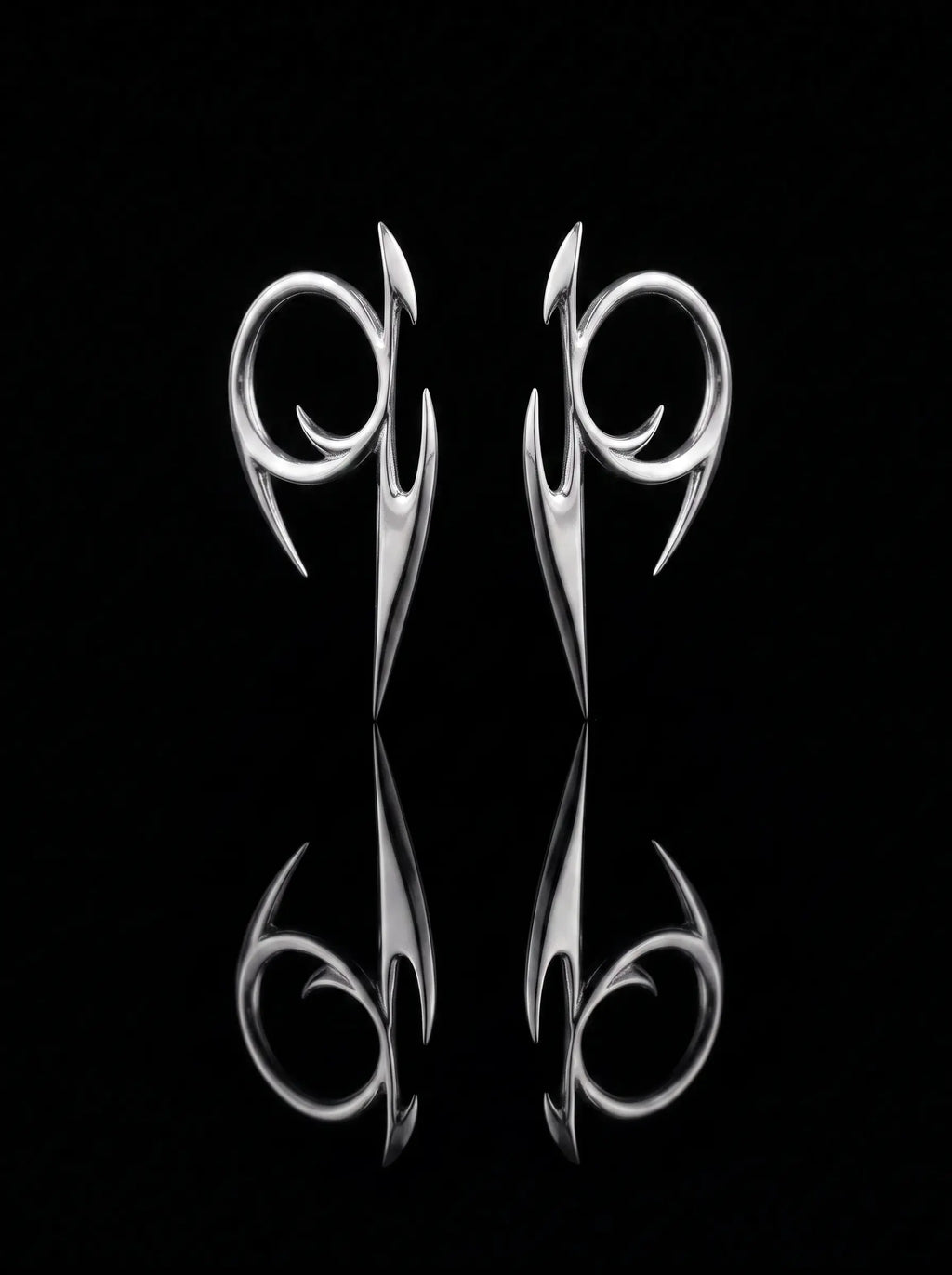 Tribal Fang Drop Earrings image 0