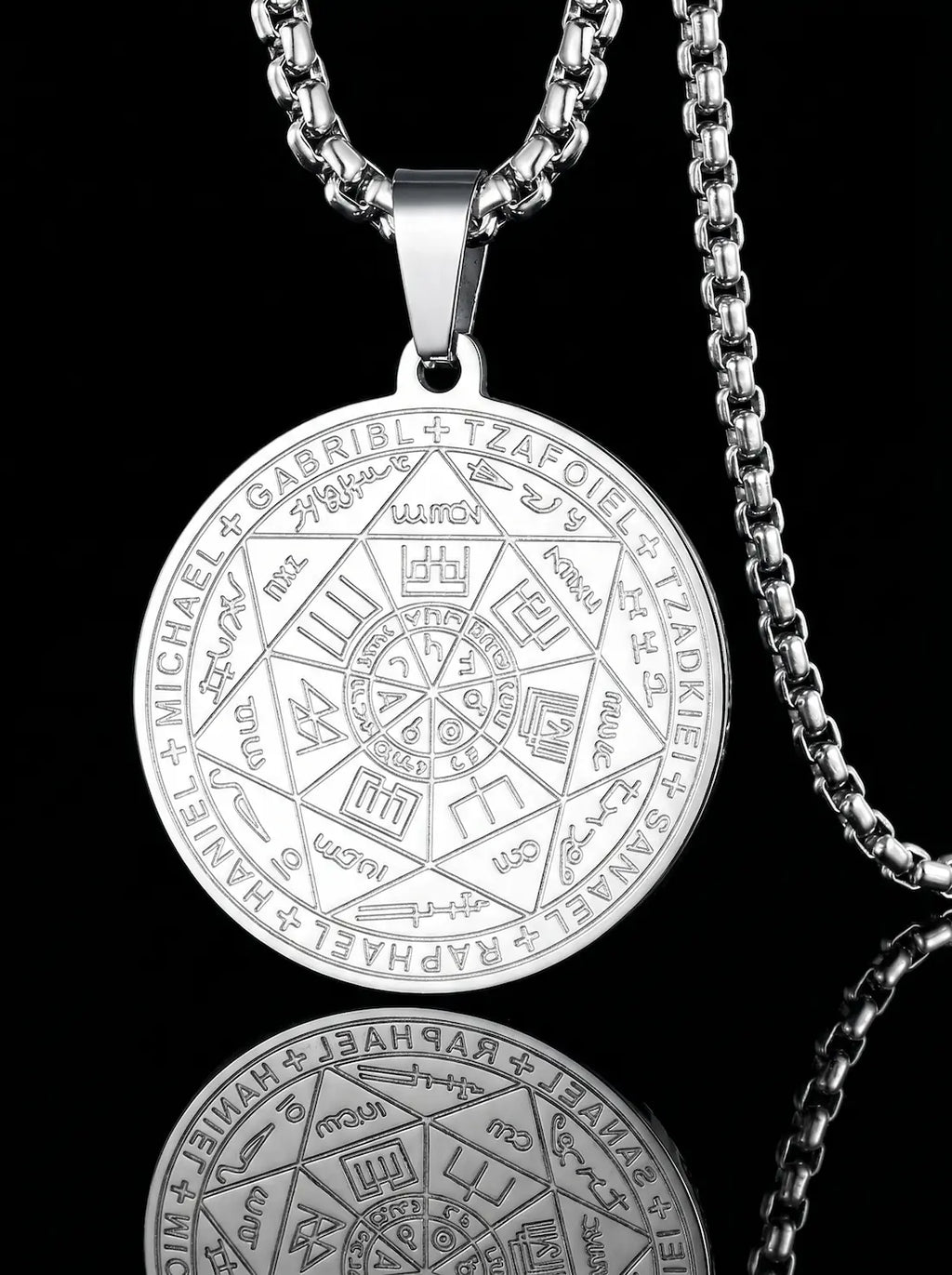 Seven Archangels Seal Necklace image 0