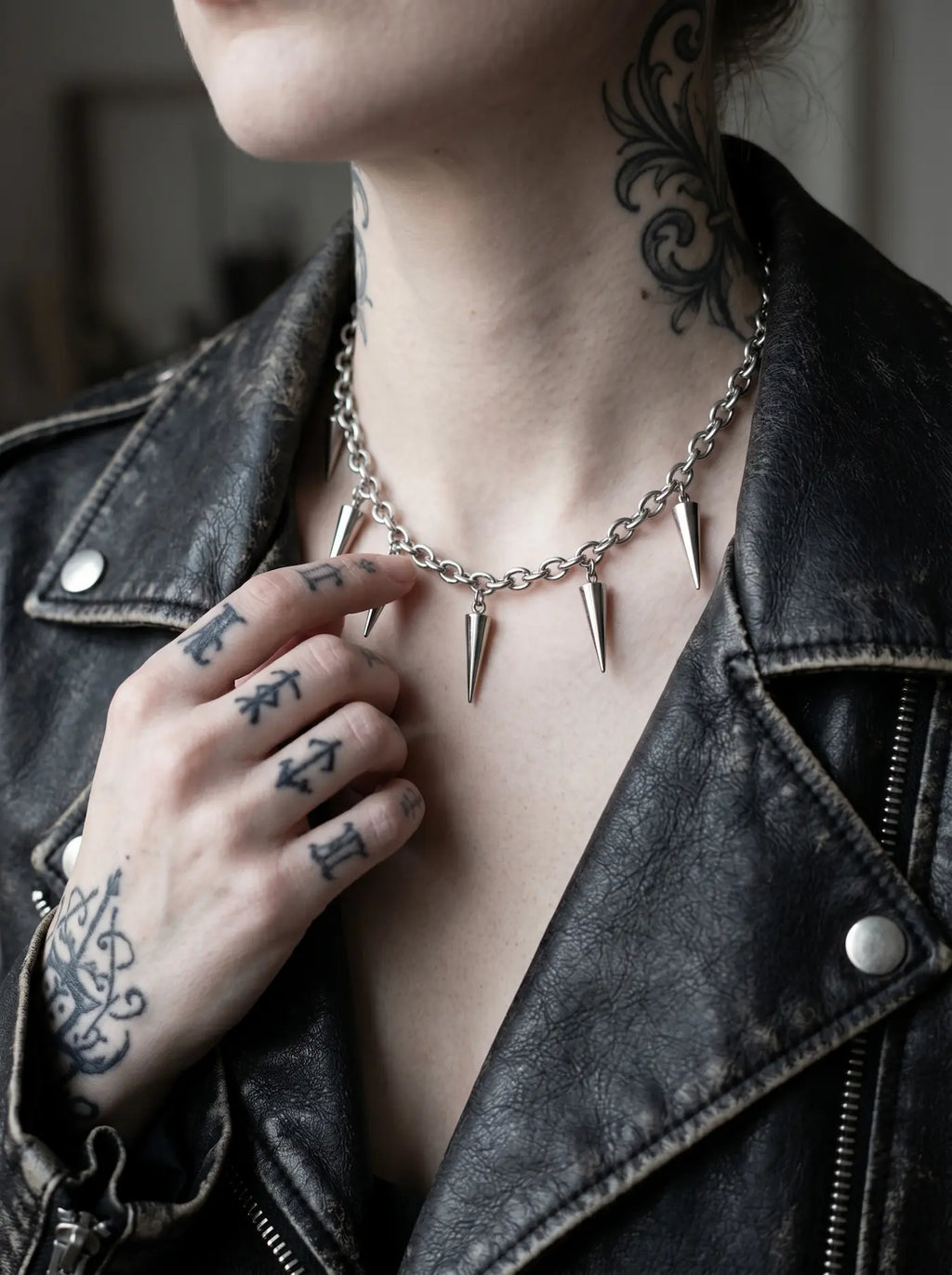 Punk Spike Choker image 6