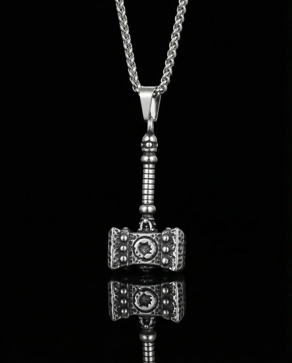 Thor's Hammer Pendant Necklace image 0
