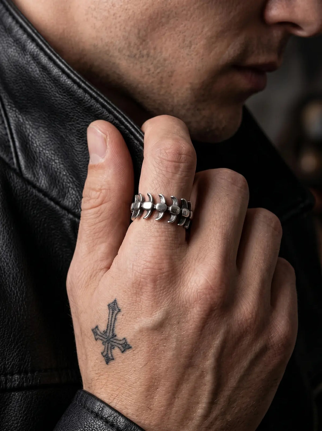 Punk Spine Ring image 3