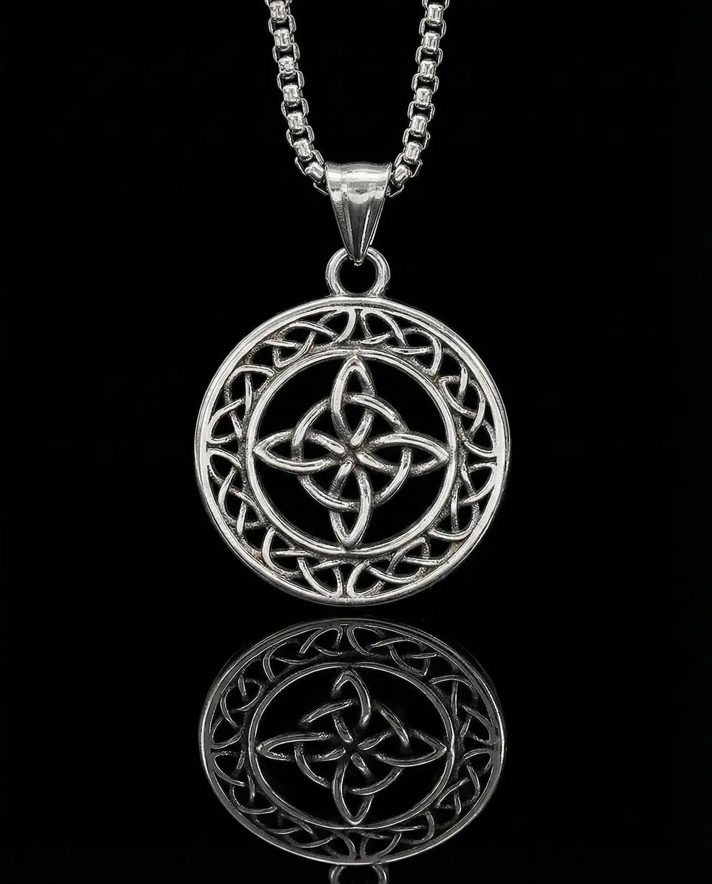 Shield Knot Pendant Necklace image 0