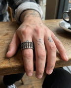 Vintage Viking Bone Ring image 4