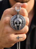 Spartan Shield Necklace image 4