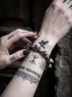 Entwined Serpents Gothic Bracelet image 2