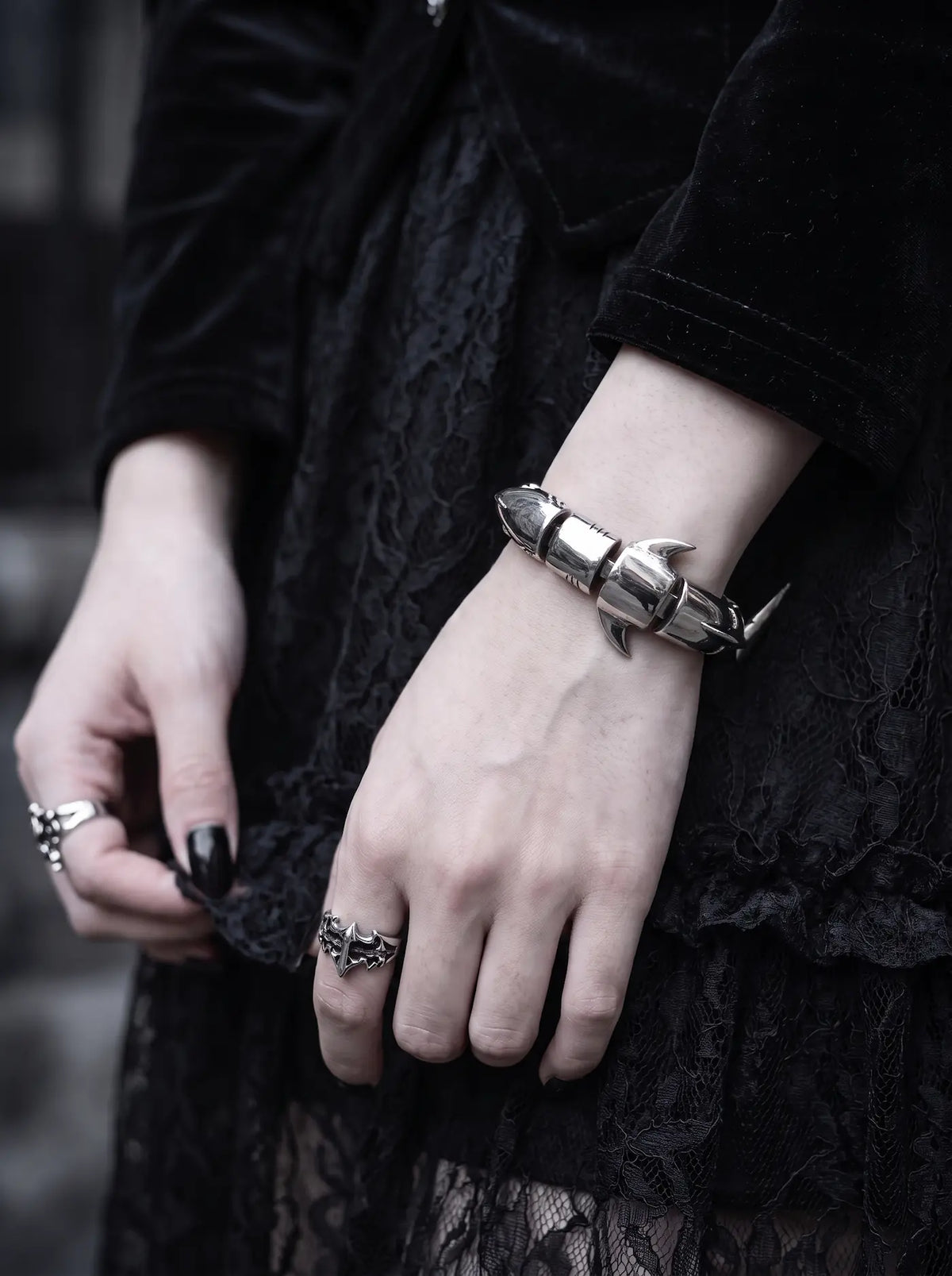 Abyssal Shark Spine Bracelet image 6