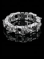 Fenrir Forge Wolf Chain Bracelet image 0
