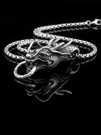 Oathkeeper Dragon Head Pendant Necklace image 0