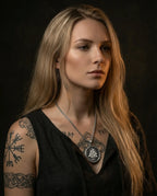 Viking Valknut Pendant Necklace image 2