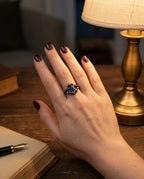 Midnight Tear Cross Ring image 5