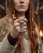 Thor Hammer Pendant Necklace image 1
