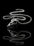 Omen Raven Skull Pendant Necklace image 0