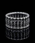 Vintage Viking Bone Ring image 0